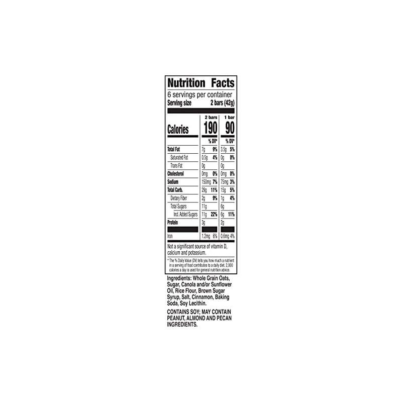 Nature Valley Crunchy Granola Bars, Cinnamon, 12 Bars, 8.94 OZ