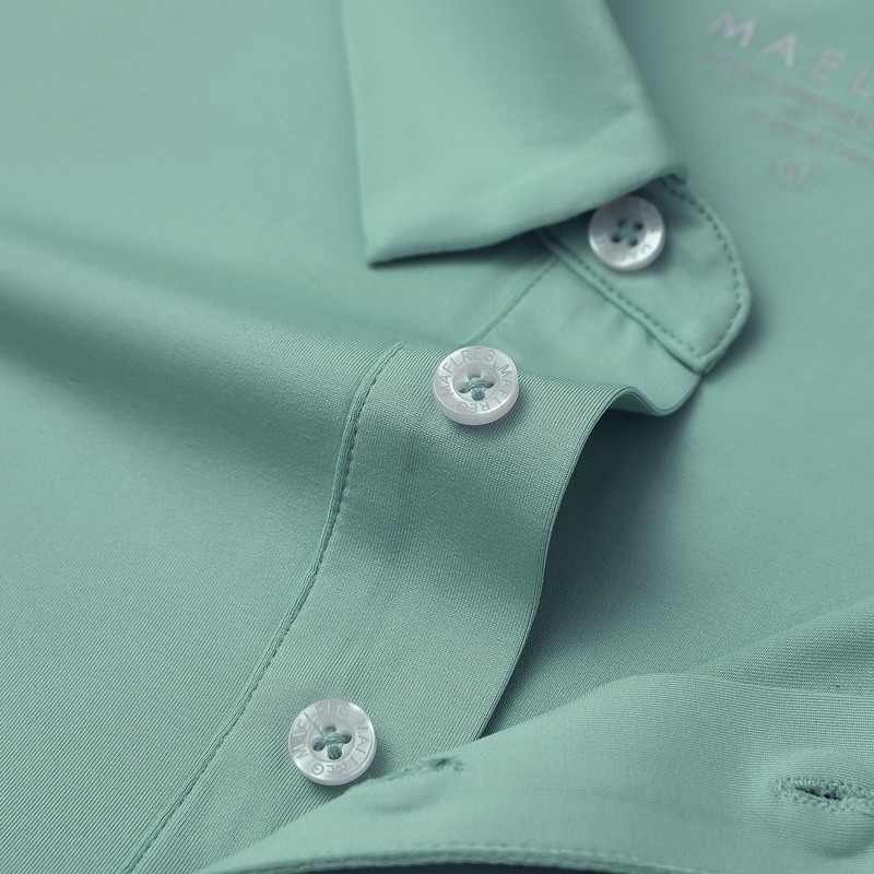 M MAELREG M MAELREG Mens Golf Shirts Short Sleeve Performance