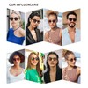 SOJOS Retro Small Round Sunglasses for Men Women Trendy Circle