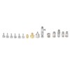15PCS Airbrush Adapter Set Stainless Steel Airbrush Quick Release Disconnect