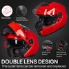 ILM Adult Motorcycle Modular Full Face Helmet Flip up Dual
