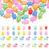 100pcs Resin Mini Luminous Turtles with 20pcs Tiny Ducks Mini