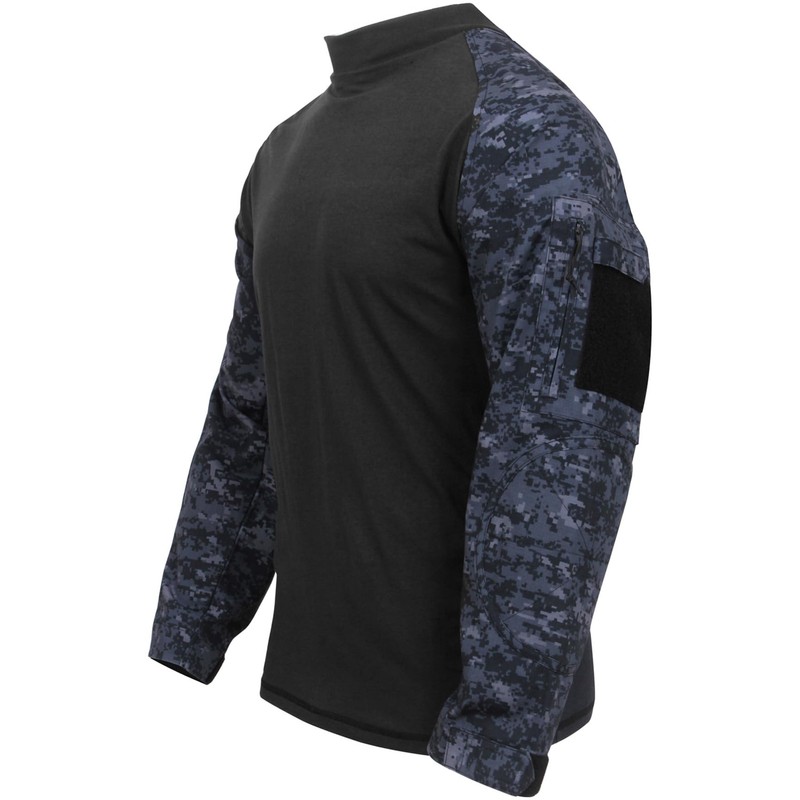 Rothco Tactical Combat Shirt, Mens Paintball Airsoft Base Layer Top,