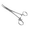 Crile Forceps Curved Serrated Jaws Hemostat Clamps (Available Sizes 5.5"