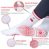 Gstuoer Women's Non-Slip Yoga Socks - Mid-Cut Pilates/Ballet Therapy Socks,