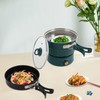 WOHAIPA Portable Mini Folding Handle Electric Hot Pot Lamian Noodles