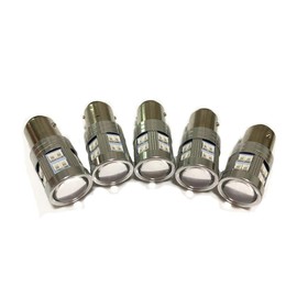 MCHUN 1157 Led Bulb, No Hyper Flash BAY15D P21/5W 2057 7528 1157 Bulb for Brake Light Bulb Canbus Error Free Car RV Tail Brake Light Brilliant Red (Pack of 2)