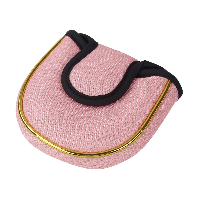 Andux Gold Putter Cover Golf Putter Head Covers Semicircle MT/TG28
