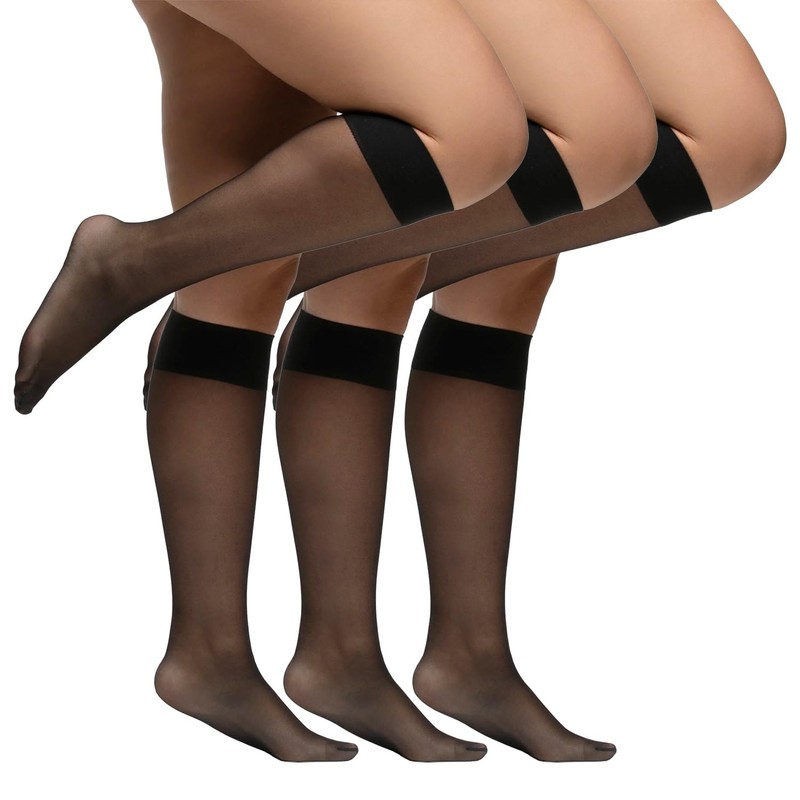 LIEMI Pompea Knee Socks Comfort Size 20 Denier One Size