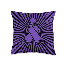 Hidradenitis Suppurativa Day Hidradenitis Month Abstract Ray-Hidradenitis Suppurativa Awareness Supporter Throw Pillow, 16x16, Multicolor