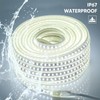 pcningled Outdoor LED Strip Lights Waterproof 32.8FT AC 110V Flexible