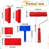 Wood Grain Tool Set Fake Grain Roller Painting Tool 6pcs