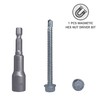 Marcopol Pack of 50 DIN 7504 K Galvanised Steel 6.3