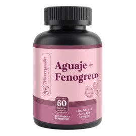 Aguaje Fenogreco Momosie Cápsulas Veganas Gluten Mujer
