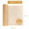 18" Width Cane Webbing Rattan Webbing 3.3Ft Natural Rattan Caning