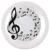 Santex 10 Music Note Paper Plates, Musical Note Party Tableware,
