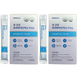 Intestinal health prebiotics FOS lactic acid bacteria food total 60 packets / 장건강 프리바이오틱스 FOS 유산균먹이 총 60포