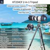 INNOREL KT254CF Carbon Fiber Tripod Professional Portable Compact Travel Tripod