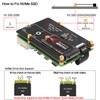 Geekworm X1002 PCIe to M.2 HAT NVMe SSD PIP PCIe