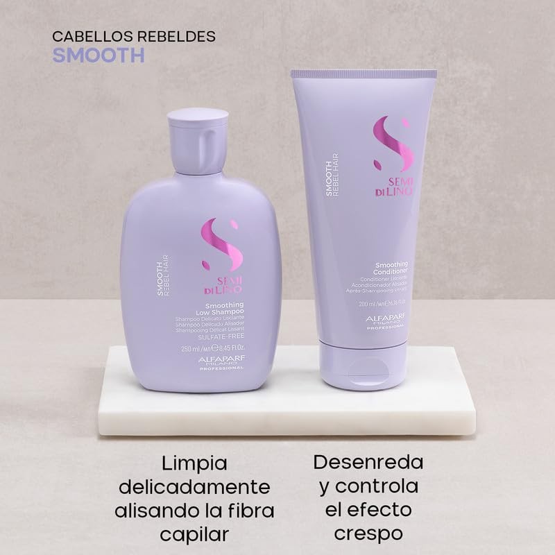 Semi di Lino Duo Set Smooth - Para cabello rebelde.