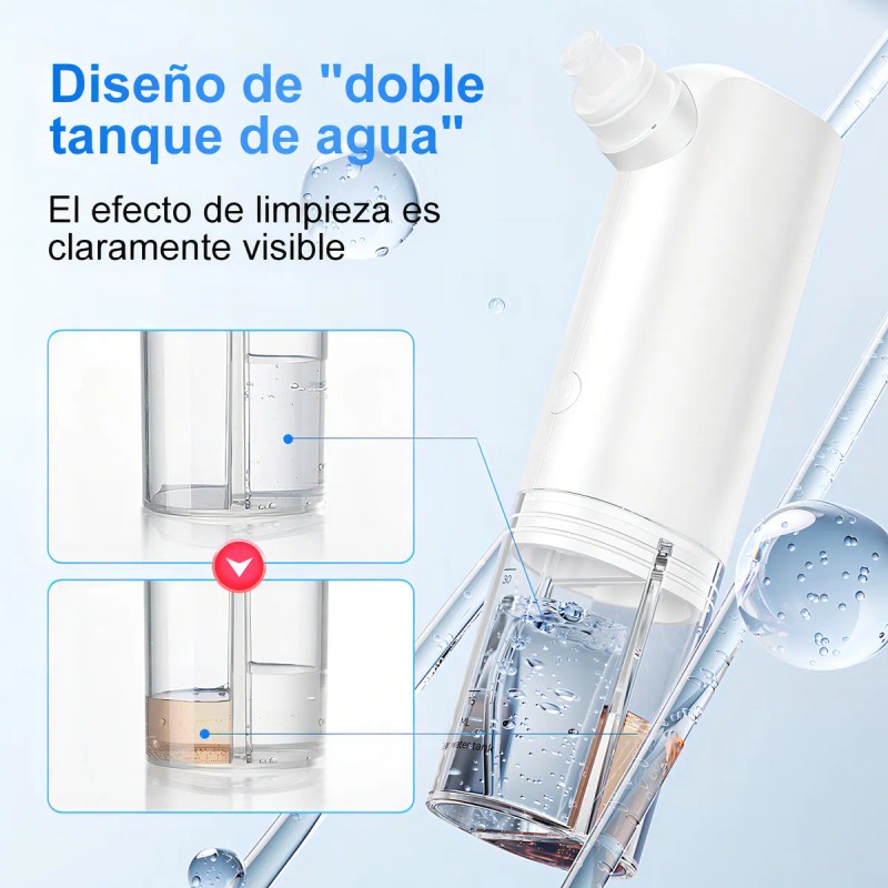 Microburbujas Succionador de Puntos Negros con Tanque Separable, con 3