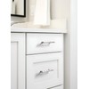 JIASENBAO Brushed Nickel Cabinet Pulls 3" Hole Center 10 Pack