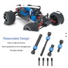 RC Center Drive Shaft Splined Universal Steel CVD Driveshaft for