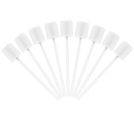 ACWOO Oral Care Sponge Swab, 100PCS Disposable Mouth Swab, Mouth Cleaning Swabs Sponge, Mouth Care Swab Sponge Stick, Tooth Mouth Cleaning Oral Care Tool Kit