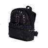 Mini Gothic Metal Cross GOTHX Stud Black Backpack Rucksack |