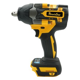 20V MAX Cordless Impact Wrench, 1/2" Brushless Motor High Torque Impact Gun, Variable Speed, Compatible with Makita 18V Battery (Tool Only, No Battery and Charger Included)