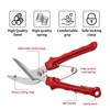 Heavy Duty Scissors, Stainless Steel Sharp Blade, Ideal for Cutting