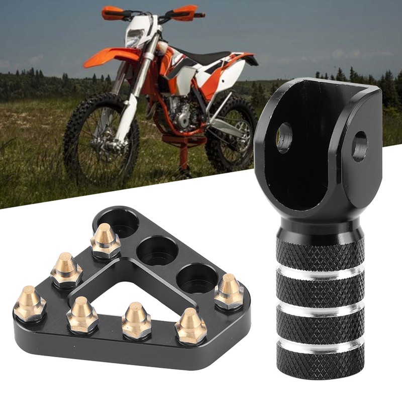 Gear Shift Lever Tip Rear Brake Pedal Step Tip Set