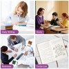 A6 Lined Hardcover Notebook, 192 Pages Journal Notebook with Elastic
