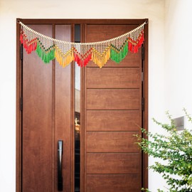 New Beads Toran Bandhanwar Door Wall Decorative Hanging for Festival Traditional Indian Home Office Temple Pooja Décor Decoration and Gifting Size 40 Inches