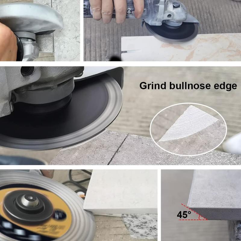 PANFREET 4.5" Super Porcelain Blade Tile Cutting Blade For Granite