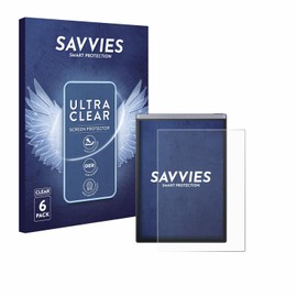 Savvies 6 Pack Screen Protector compatible with iflytek Ainote Air 2 Protection Film Clear