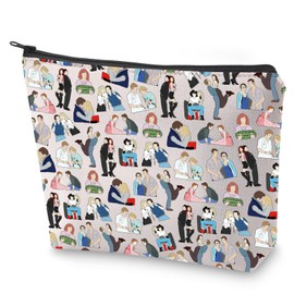 BLUPARK Watermelon Dance Lover Makeup Bag 80s 90s Nineties Party Gift Retro Movie Quotes Cosmetic Bag TV Lovers Gift (Watermelon Dance)