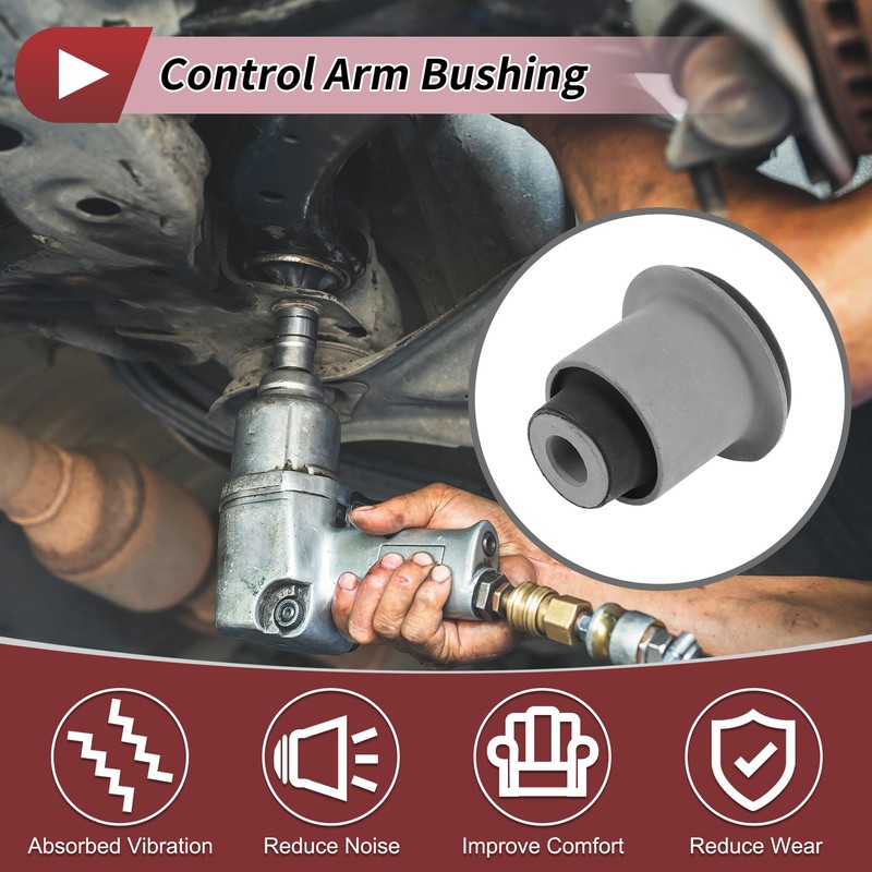 HEROFFIX 1pc Control Arm Bushing Front Lower For Honda Accord