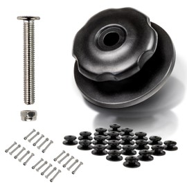 CARGO VA Intelligent Vehicle Accessories 20 round buttons with screws and safety nuts, tarpaulin buttons, perfect for attaching trailer nets and tarpaulins