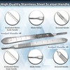 A2zScilab 100 Surgical Sterile Scalpel Handle Blades #10#11#12#14#15#16#20#21#22#23 + 2