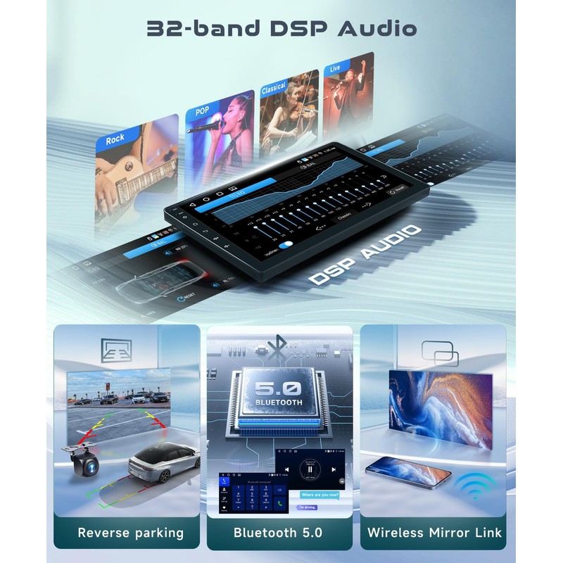 [4G+64G] for Honda Civic 2006-2011 Android Car Stereo with Wireless