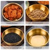 4 Pack 3.5 Inch Stainless Steel Sauce Dishes Round Seasoning