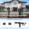 tonchean 38''H x 48''W Deck Fence Gate for Residential, Yard,
