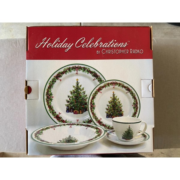 Christopher Radko Holiday Celebration by Christopher Radko 5 Piece Place