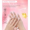 3 Pcs Polvo De Espejo Para Uñas, Efecto Iridiscente Aurora