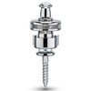Schaller S Locks Guitar Strap Locks and Buttons (Pair) Chrome