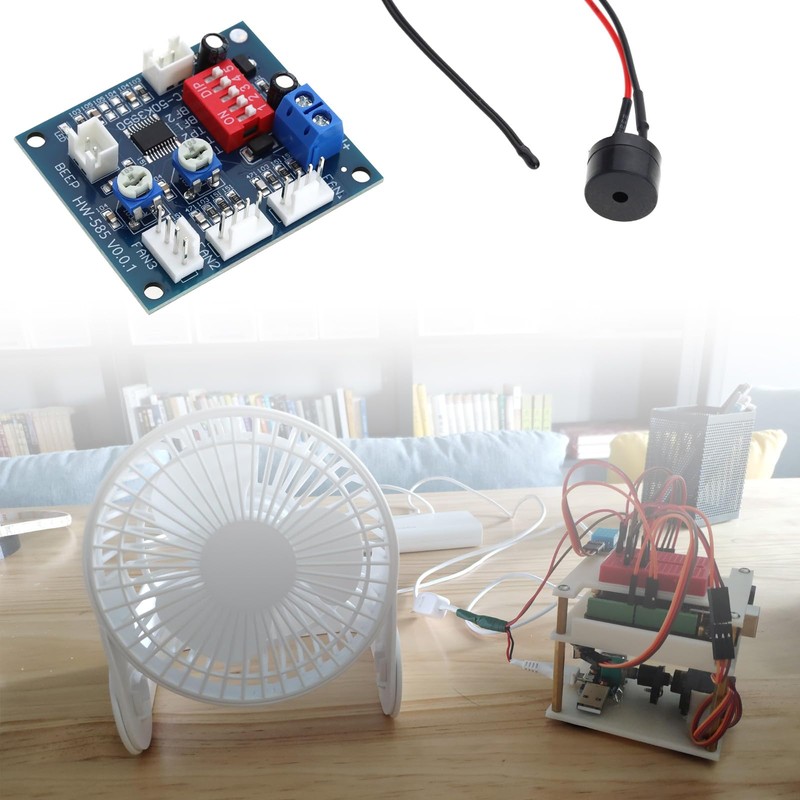 eMagTech PWM Fan Thermostat Fan Speed Controller PWM Fan Temperature
