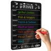 Weekly Meal Planner Dry Erase Board A4 for Fridge Kitchen