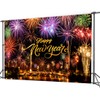 Dudaacvt 7x5ft Happy New Year 2025 Backdrop New Year Banner