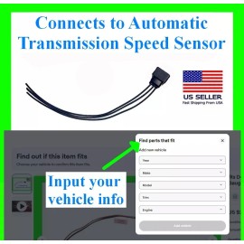 fits Subaru Automatic Transmission Speed Sensor Connector Plug Wiring Harness